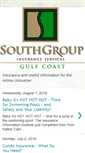 Mobile Screenshot of blog.southgroupgulfcoast.com